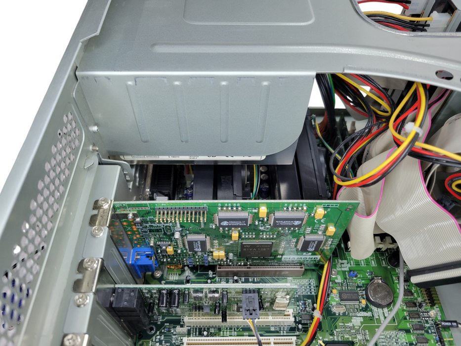 Vintage Workstation - 2x Intel Pentium III @ 550MHz 512MB RAM DIAMOND GPU %