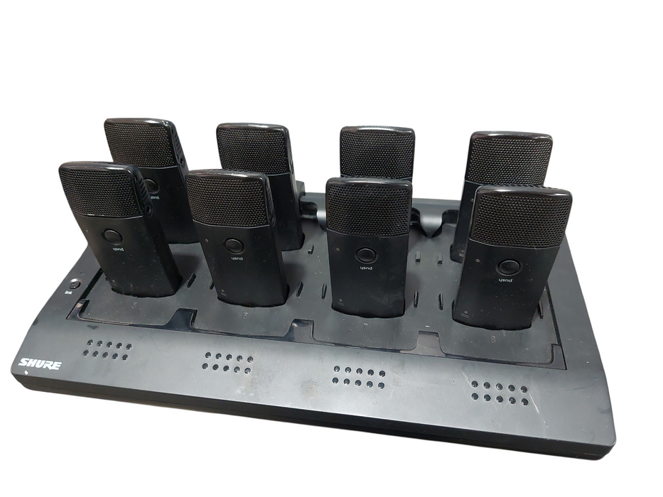 Bundle ShureMics1xSM58,31xMXW6/C Z10 & 3xMXW1/0 Z10 & 5 Shure Docks MXWNCS8 =