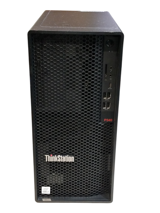 Lenovo ThinkStation P340 Tower intel i7-10700K CPU 3.80GHz 16GB RAM No HDD