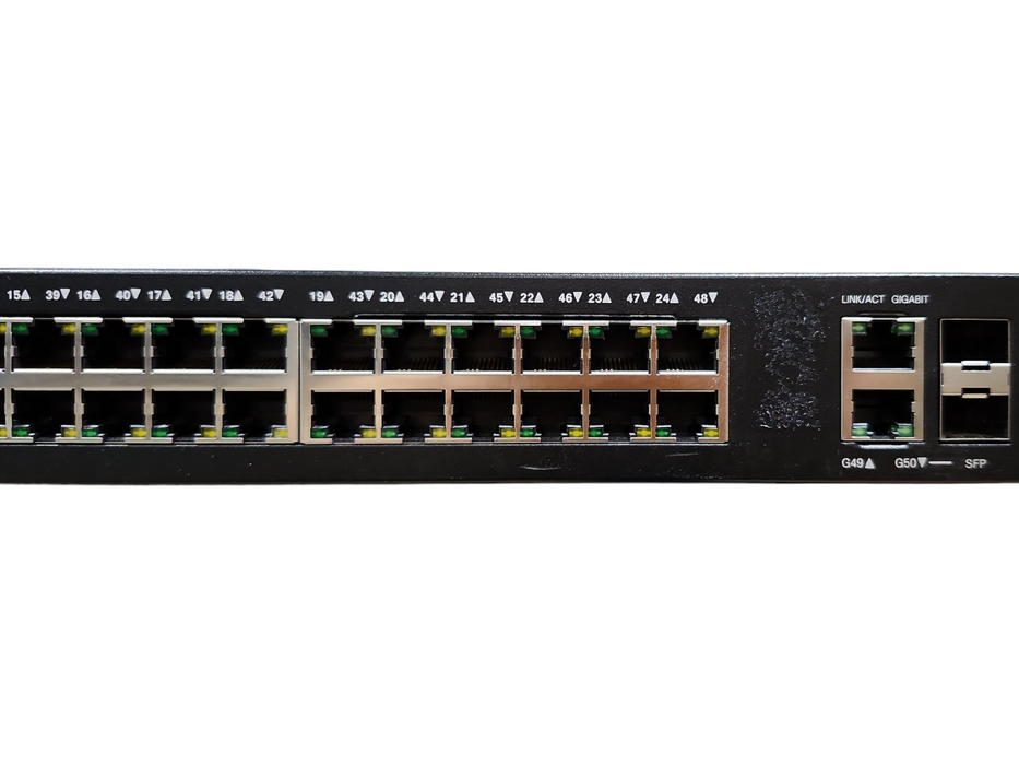 Cisco SG200-50FP v04, 50-Port Gigabit PoE Smart Switch