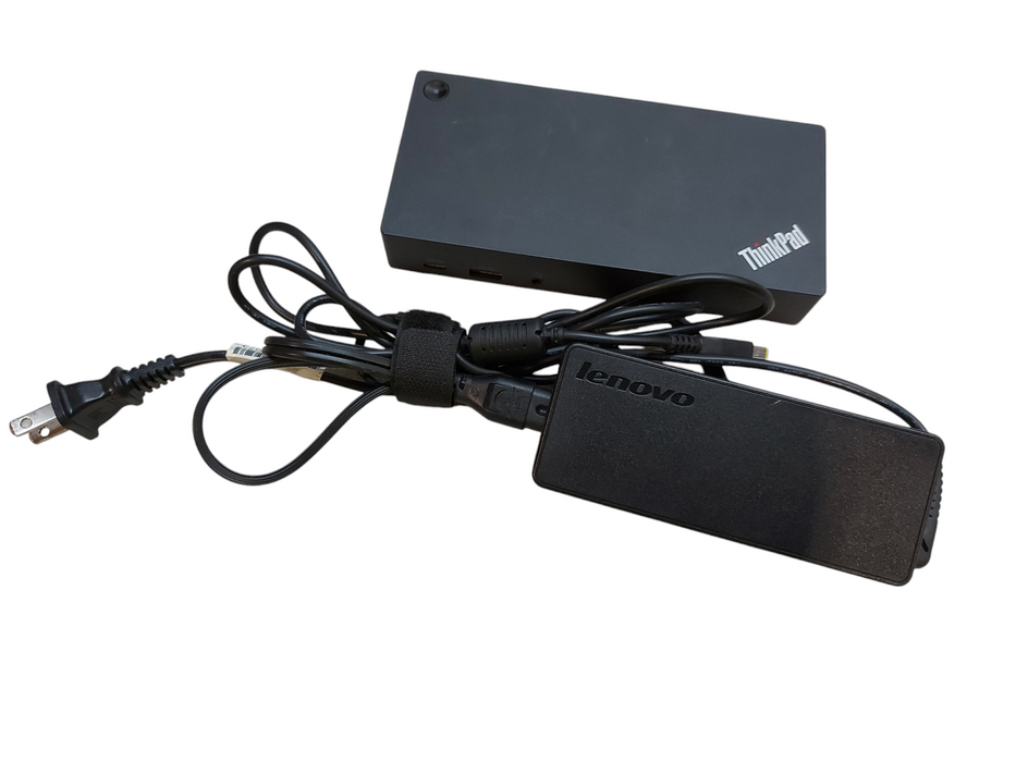 LENOVO ThinkPad USB-C Dock Gen 2 40S with Power Adapter