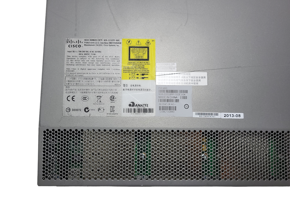 Cisco Nexus N2k-C2232PP-10GE 32-Port Fabric Extender Switch + SFP Q$