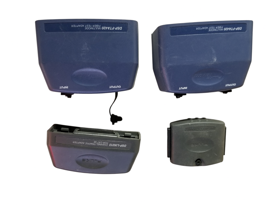 Fluke DSP-4000 Cable Analyzer & Smart Remote w/DSP-FTA420, DSP-LIA013, CAL