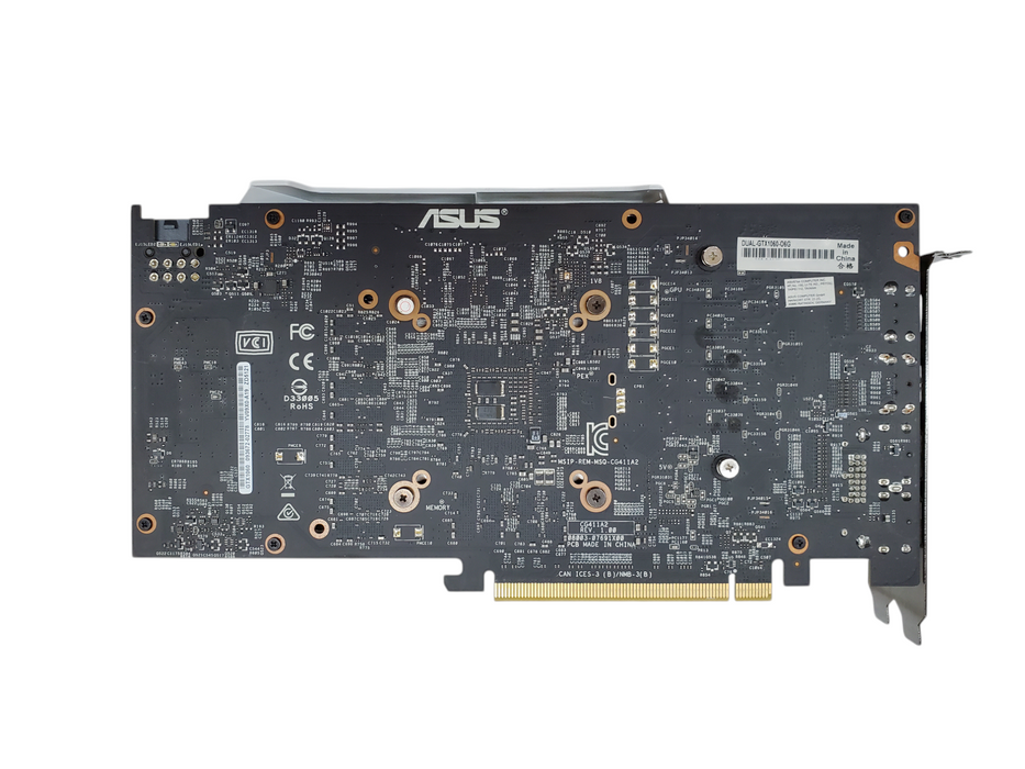 ASUS GeForce GTX 1060 6GB GDDR5 Graphics Card (DUAL-GTX1060-O6G)