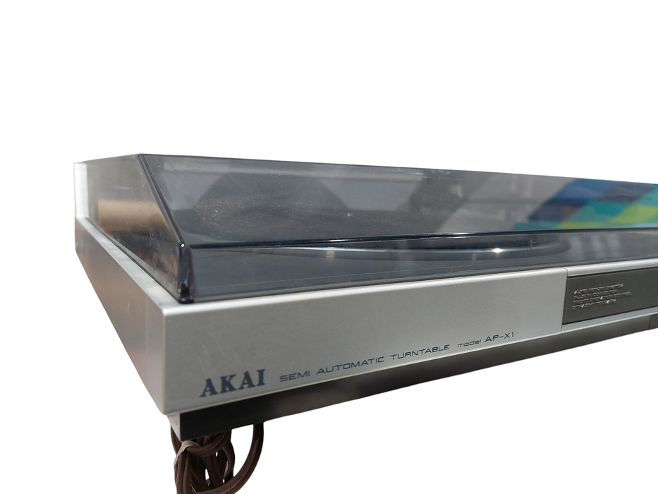 AKAI Semi Automatic Turntable Model: AP-X1 ( For Parts )  =