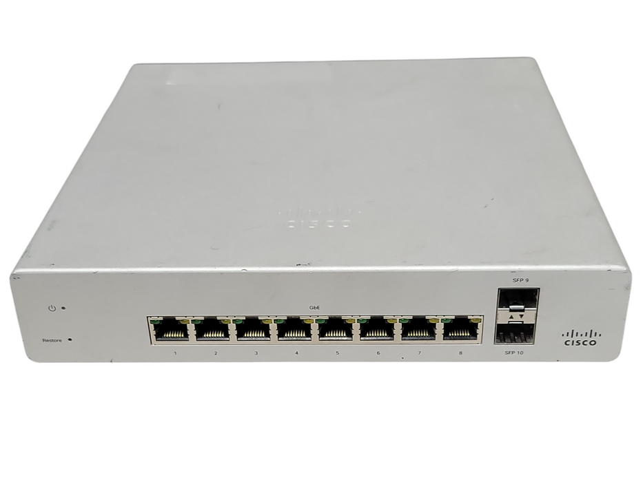 Unclaimed | Cisco Meraki MS220-8-HW | 8 Port Cloud Managed Switch _