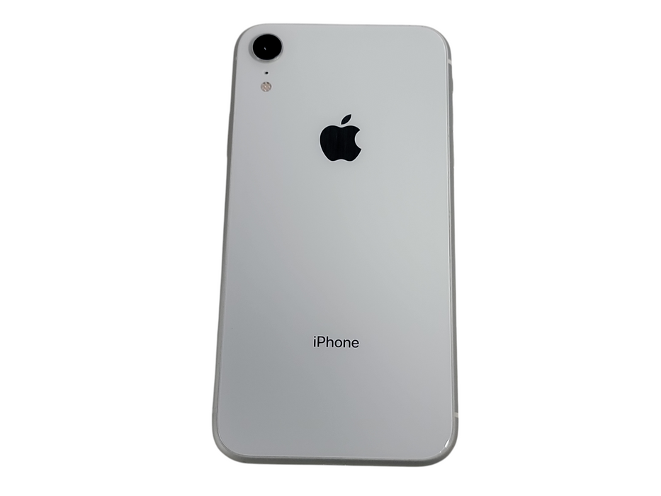 Apple iPhone XR, 64GB, White - Fully Unlocked (Renewed