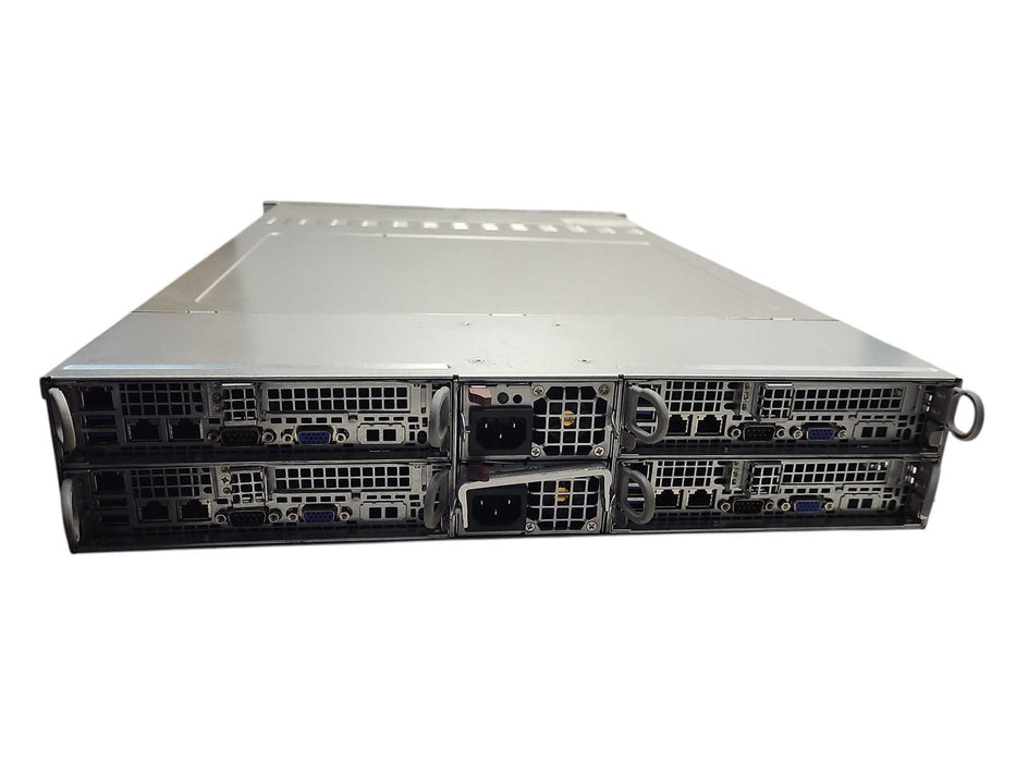 Supermicro CSE-827 Node Server w/ 4x X10DRT-H 8x E5-2680 v3 112GB DDR4, SEE _