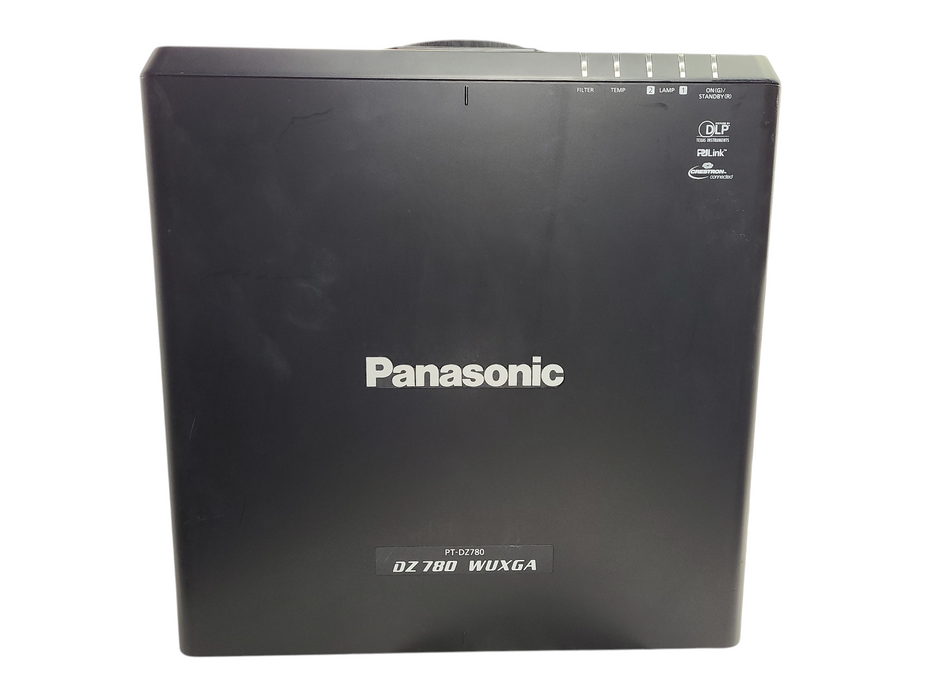 Panasonic PT-DZ780B DLP WUXGA Projector Full HD 7000 Lumens ANSI READ $