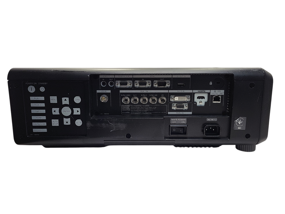 Panasonic PT-DZ780B DLP WUXGA Projector Full HD 7000 Lumens ANSI READ $