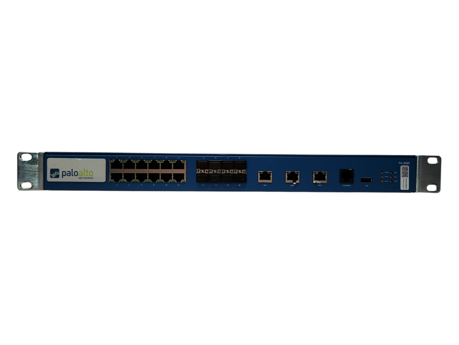 Palo Alto PA-3020 | Enterprise Firewall Security Appliance, Factory Reset