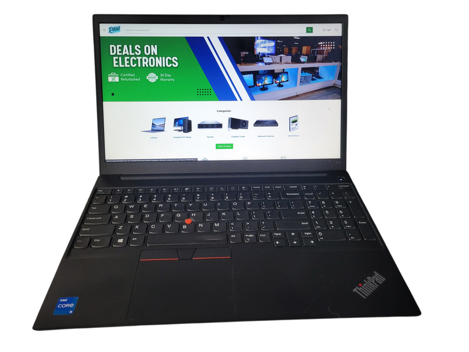 Lenovo ThinkPad E15 i5-1135G7 @2.40GHz 8GB DDR4 256GB NVme| READ