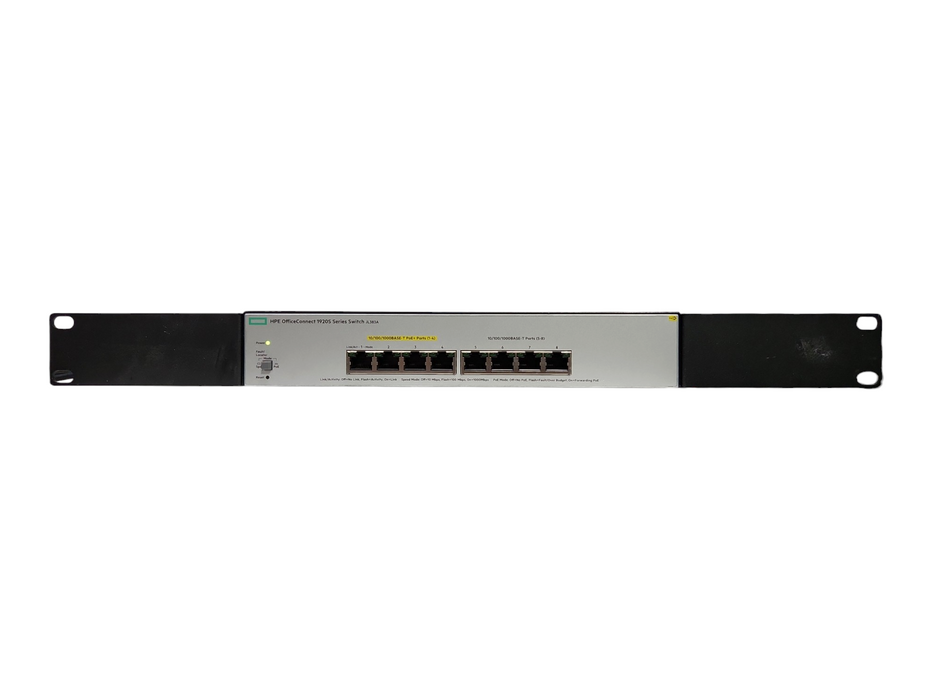 HPE OfficeConnect 1920S JL383A, 8-Port Gigabit 4-Port PoE+ Network Switch !