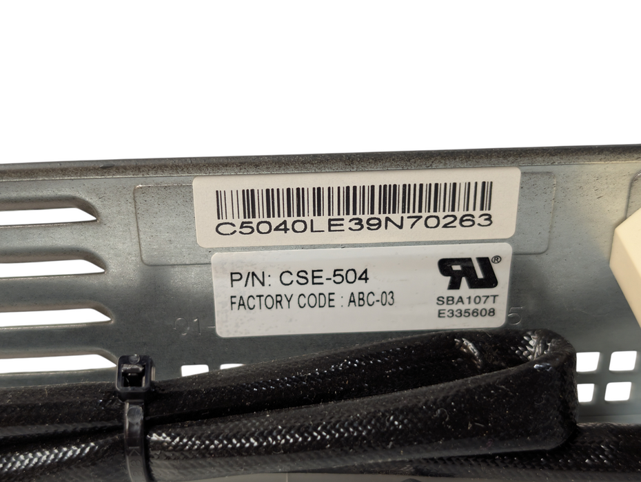 Supermicro CSE-504 Low Power Server A1SAi-2750F 8 Core 4GB RAM 128GB SSD  -