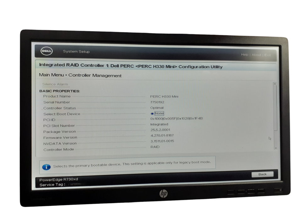 Dell PowerEdge R730xd 2x Xeon E5-2630 v4 @2.20GHz 64GB RAM PERC H330P mini
