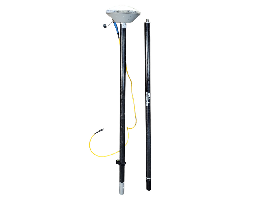 Trimble Zephyr Model 2 GPS GNSS GLONASS Antenna w/ SI precision 2meter carbon fiber stick Q$