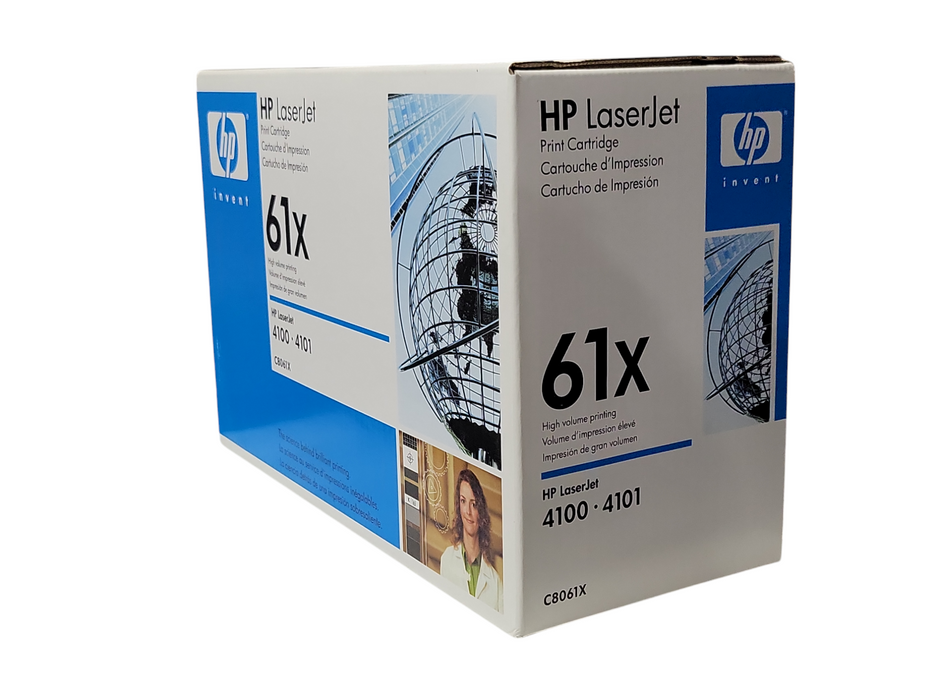 New HP LaserJet Print Cartridge 61x C8061X _