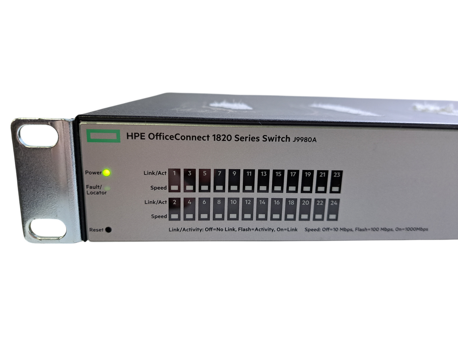 HPE OfficeConnect 1820-24G | 24-Port Gigabit Ethernet Switch | J9980A )