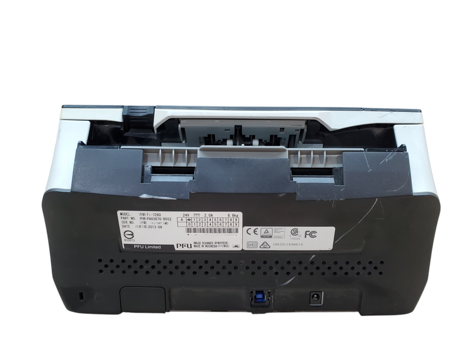 Fujitsu fi-7260 Color Duplex Document Scanner PA03670-B552 - No Flatbed