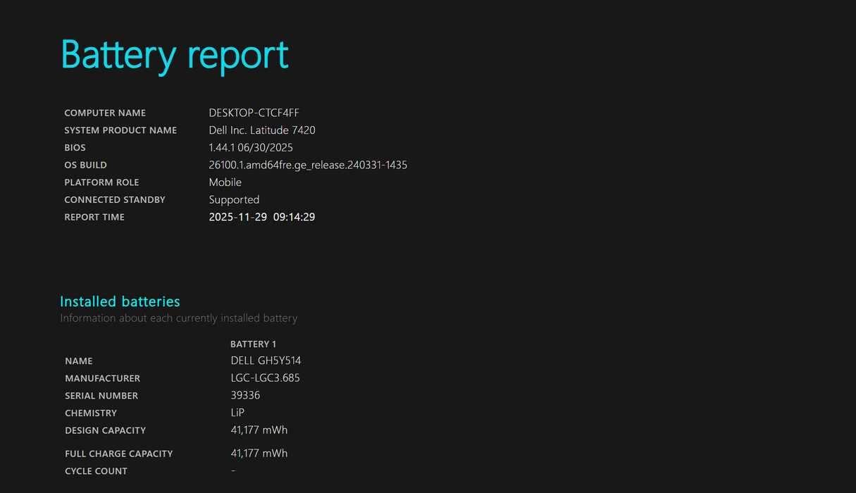 Dell Latitude 7420, i5-1145G7 2.60GHz, 8GB DDR4, 256GB NVMe, No AC  Lap200
