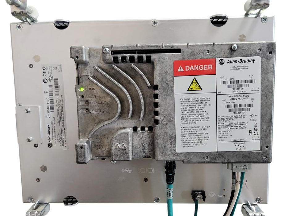 Rockwell Automation with Allen Bradley panelview Plus 1000, READ _
