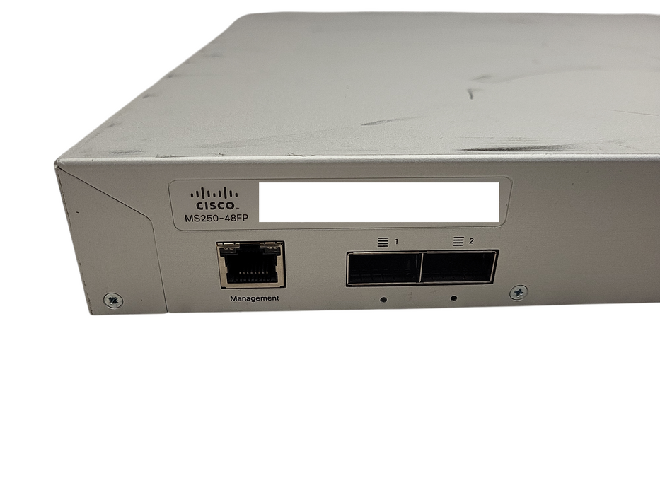 Cisco Meraki MS250-48FP-HW | 48-Port Gigabit PoE, 4x SFP+ Switch Unclaimed Q$