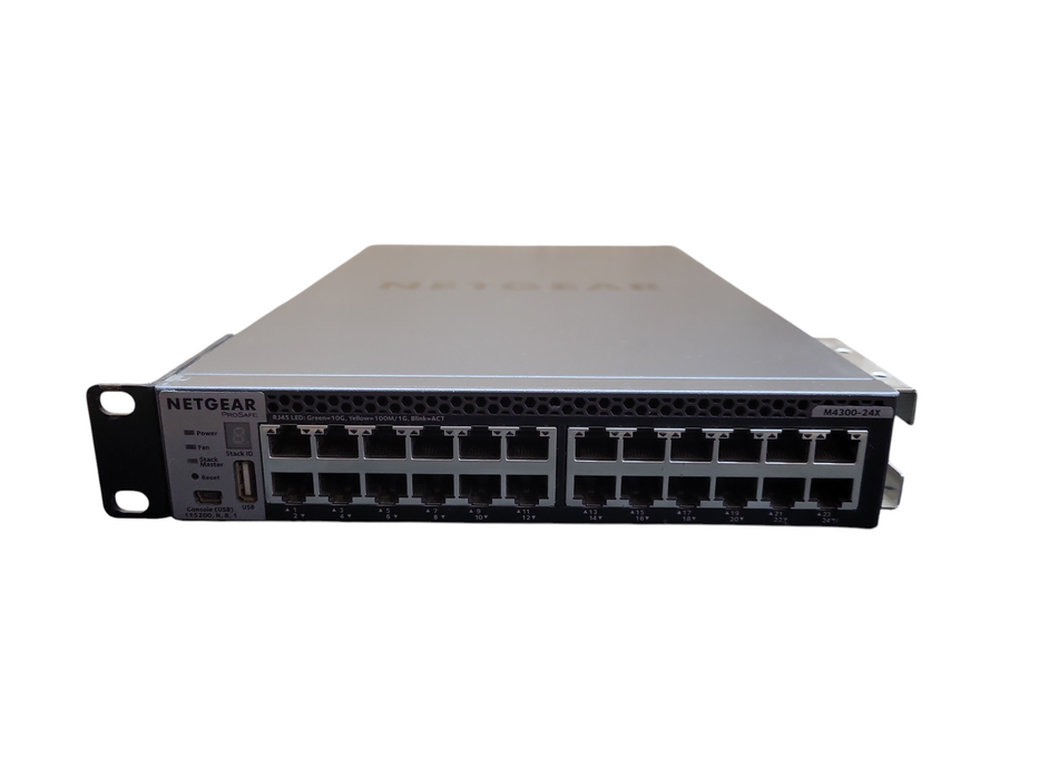 NetGear ProSafe M4300-24X XSM4324CS | 24-Port 10G RJ-45, 4x SFP+ L3 Switch !