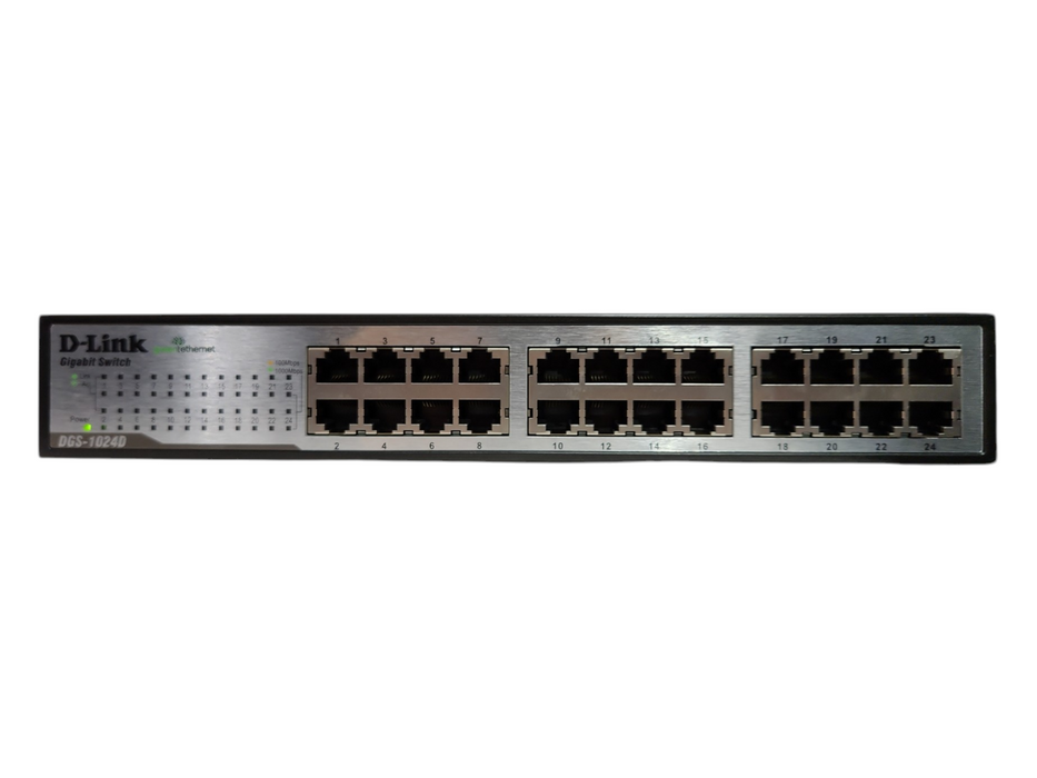 D-Link DGS-1024D 24 Port 10/100/1000 Gigabit Ethernet Switch