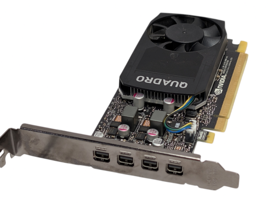 NVIDIA Quadro P1000 4GB DDR5 Graphics Card Full Bracket - -
