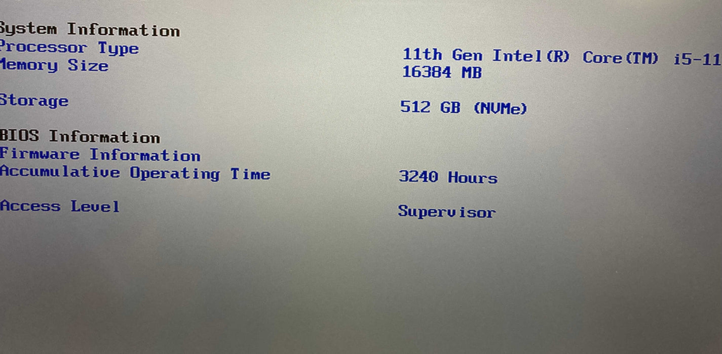 Panasonic ToughBook FZ-55 TOUCH i5-1145G7 vPRO 16GB RAM 512GB SSD 3240 Hrs.