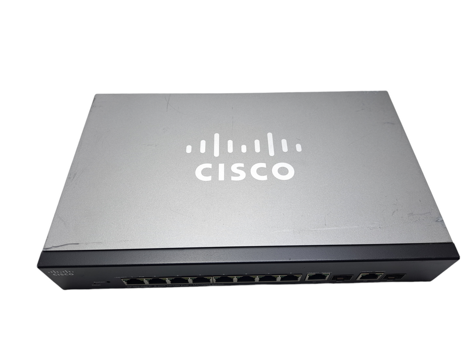 Cisco SF302-08PP-K9 | 8-Port 10/100 PoE+ Managed Network Switch