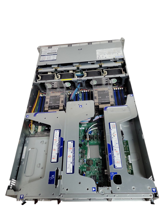 supermicro X11DPU-G6-NI22, 2x Xeon Gold 6144, 16GB DDR4, 4x 12TB HDDs, READ _