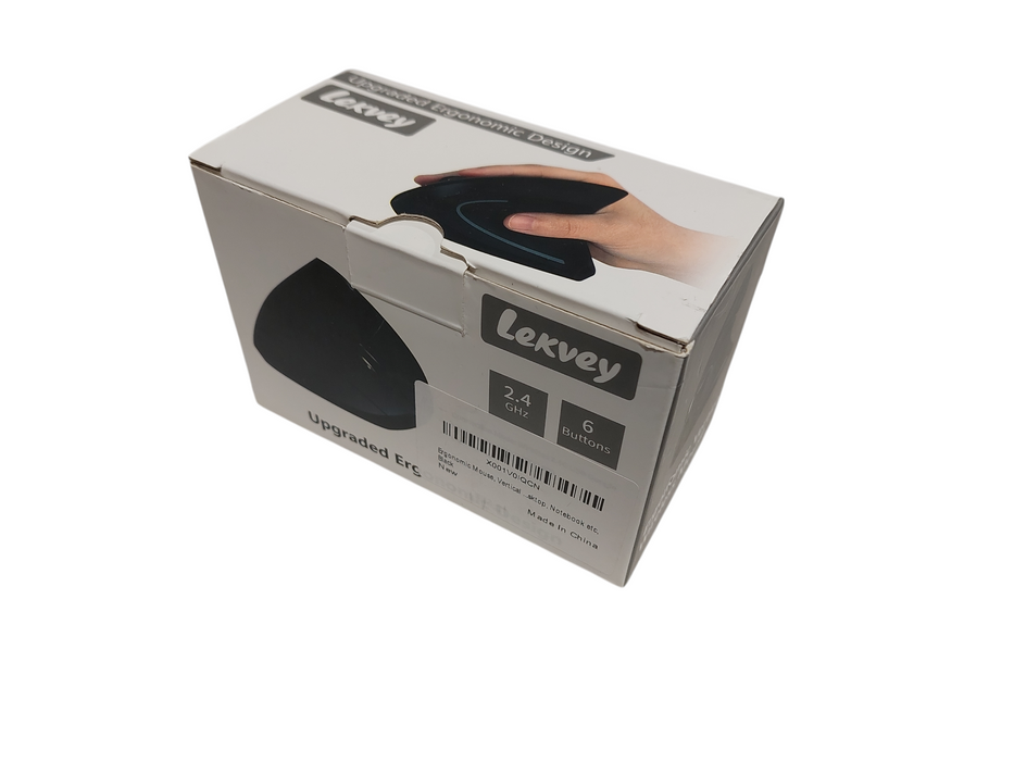 Lekvey Ergonomic Mousde Vertical Black  =