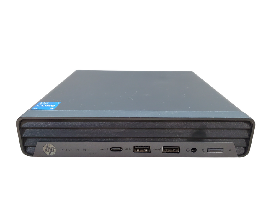 HP Pro Mini 400 G9 | Core i5-12500T 16GB DDR4 256GB NVMe, 90W AC