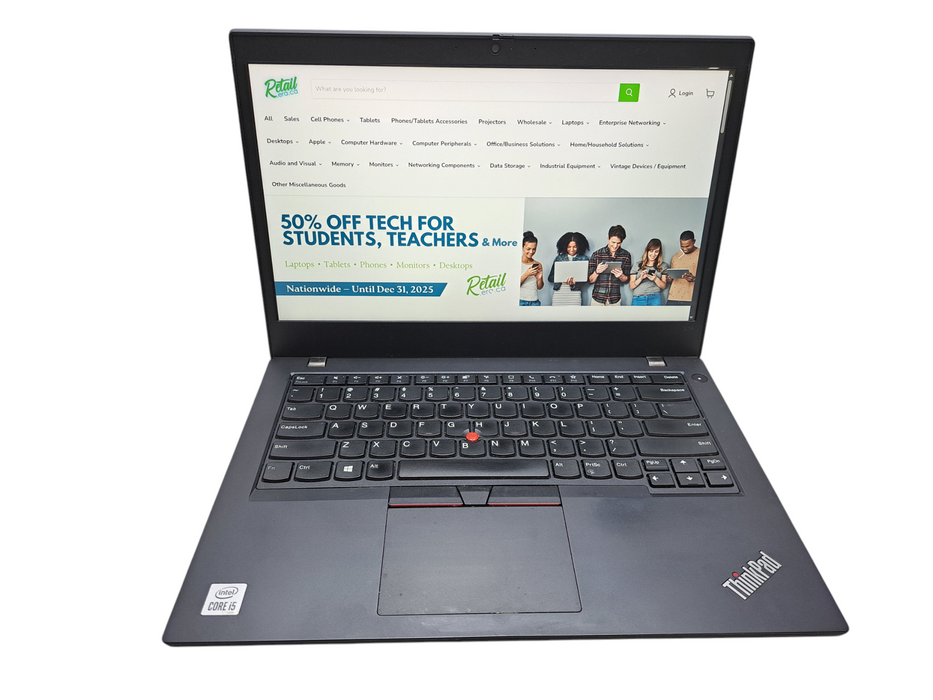 Lenovo ThinkPad L14 | Intel Core i5-10210U @1.60GHz, 16GB DDR4, 256GB NVMe ) Lap200