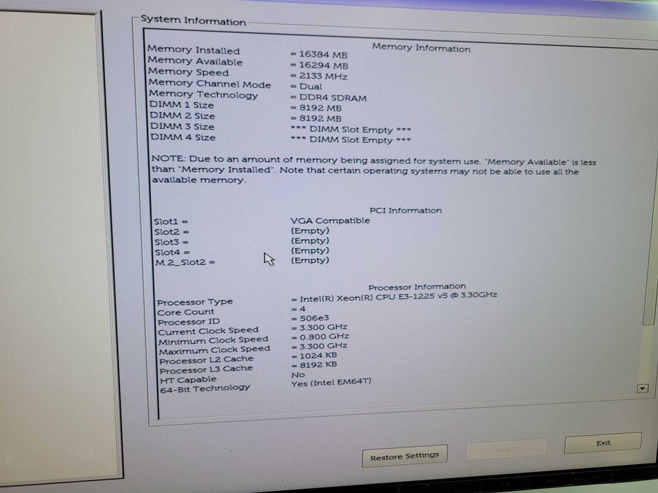 Dell Precision T3620 - Xeon E3-1225 v5 16GB DDR4 256GB SSD 290W PSU %