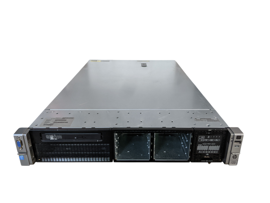 HP ProLiant DL380p | 2x Xeon E5-2670 0 | 16GB DDR3 | No HDD | P420i RAID