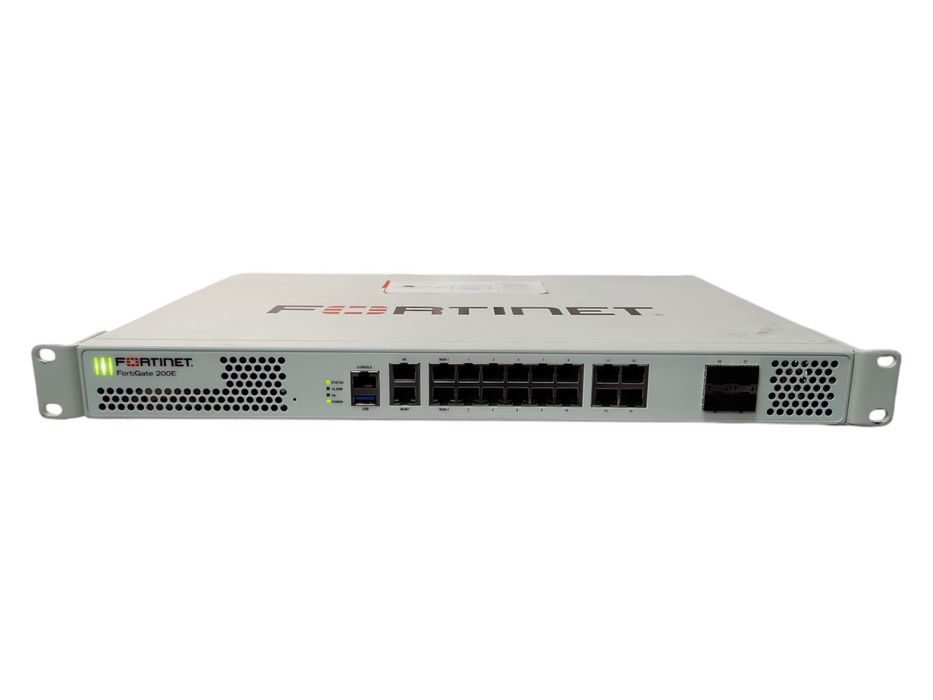 Fortinet FortiGate-200E 18-Port Gigabit Network Security Firewall, FG-200E