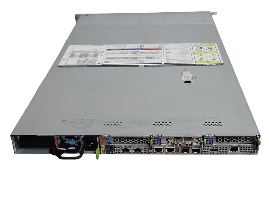 Sun ORACLE X7-2 1U, 2x Xeon Gold 6140 2.30Ghz 32GB 9361-16i 1x PSU, READ _