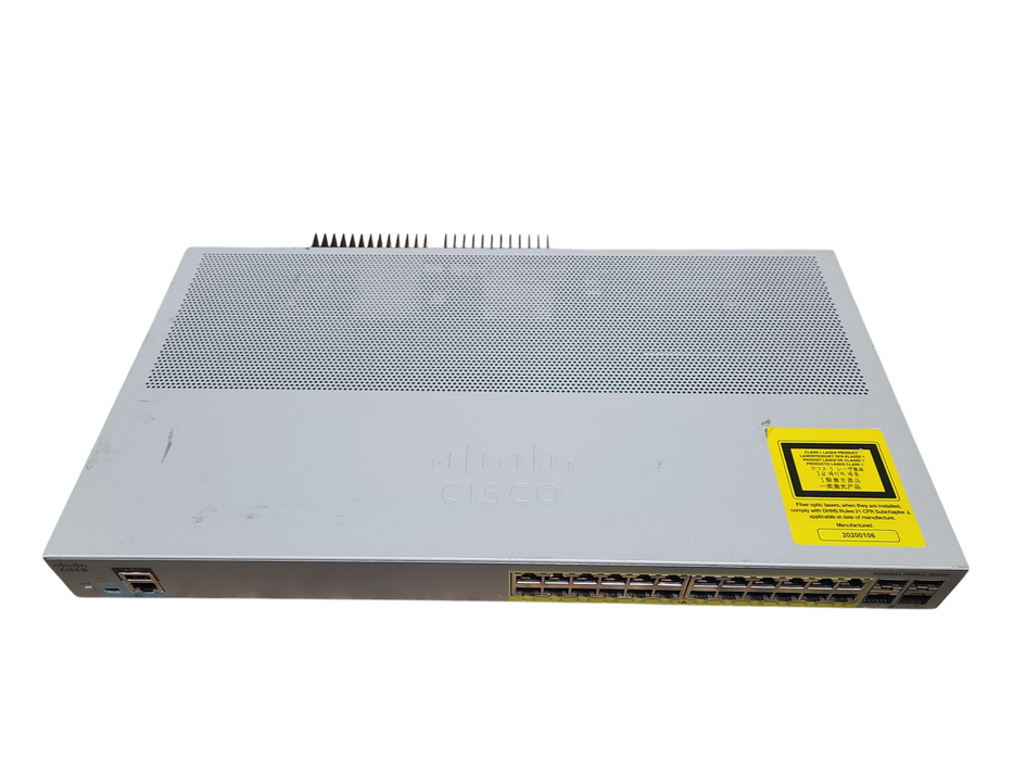 Cisco WS-C2960L-24PS-LL V01 PoE+ 24-Port Network Switch