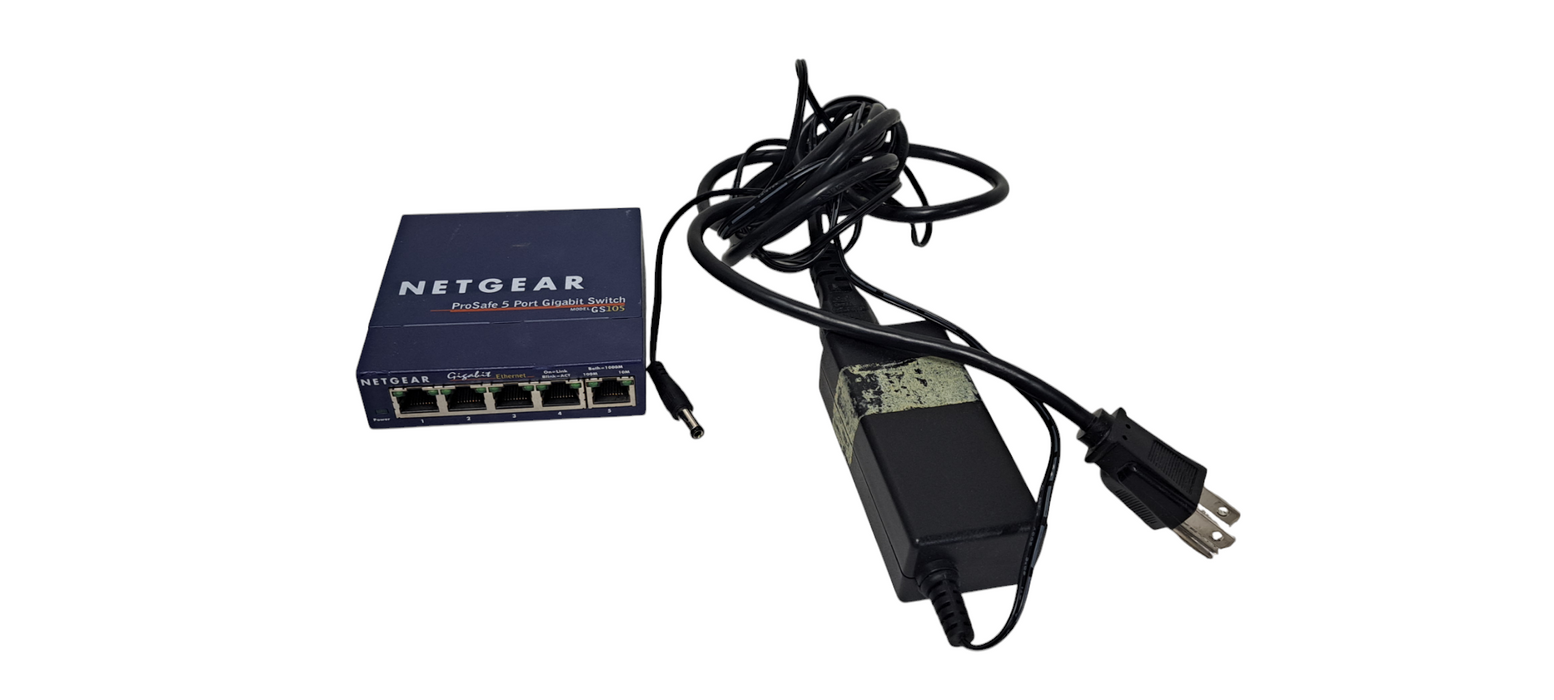 Netgear  Ethernet Switch GS105 5-Port Gigabit PoE