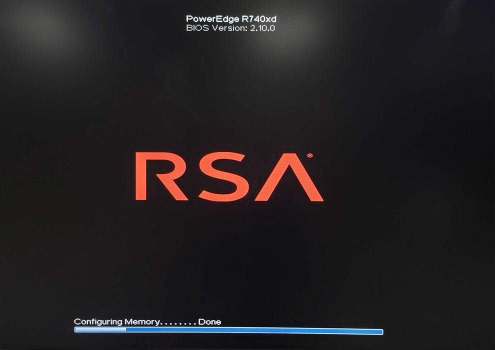 Dell/RSA R740xd 2x Xeon Gold 6132 32GB DDR4 H740P Mini 6x 8TB SAS 2x PSU _