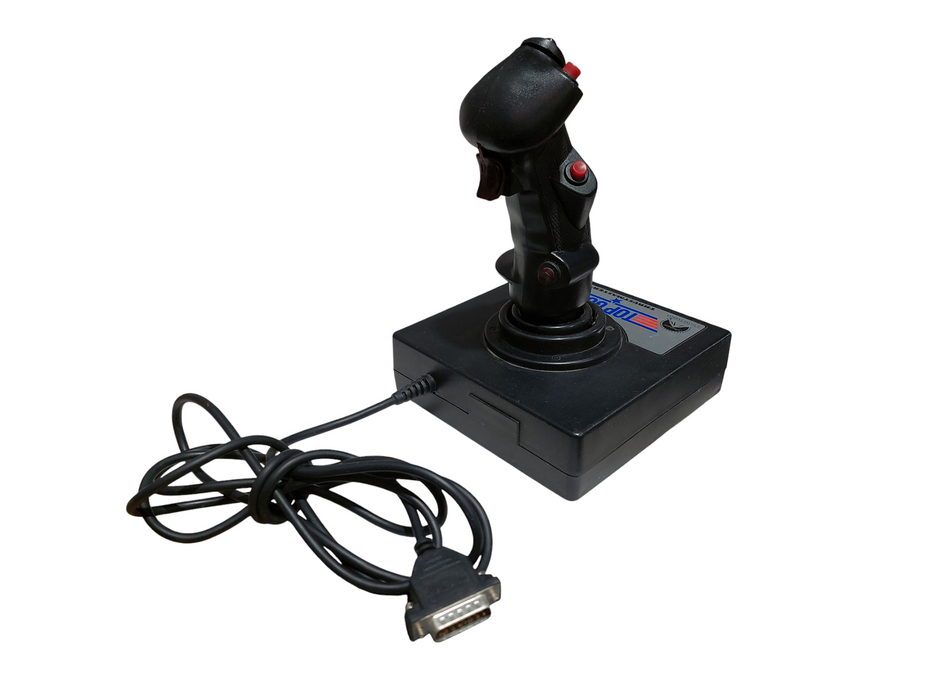 Vintage Official Paramount Top Gun Thrustmaster Joystick 1996 =