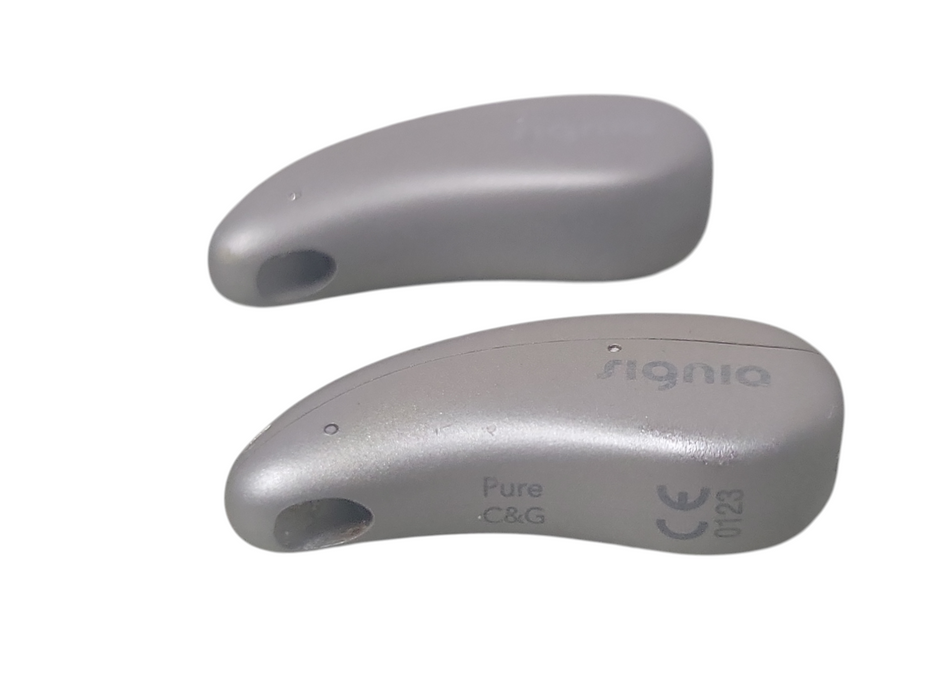Signia pure C&G Hearing Aids with charging case, No Receiver Q_