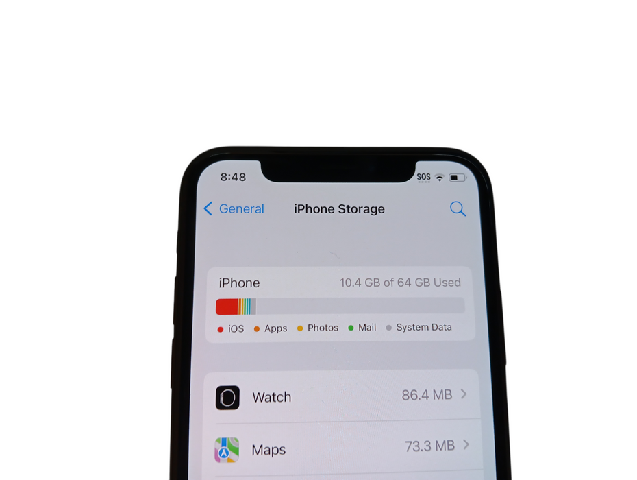 Apple iPhone X - 64GB - Space Gray [A1901]