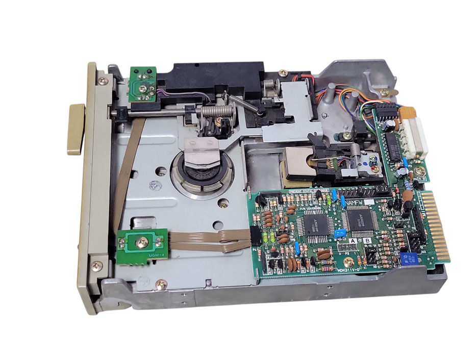 Mitsubishi MF504C-318UG 5.25 Floppy Drive, read _