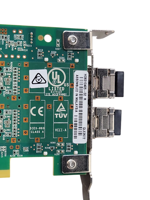 QLOGIC QLE2672 Dual Port 16Gb SFP+ FC HBA server card, LP bracket _