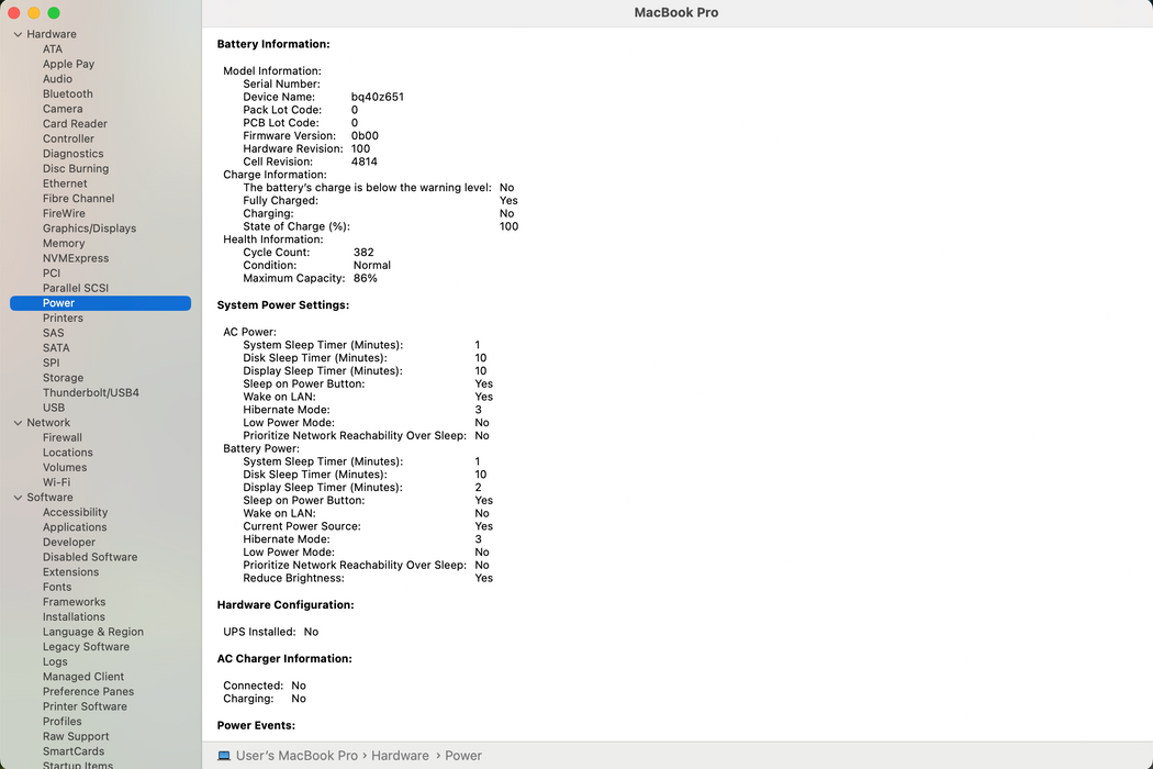 Apple MacBook Pro 2021 14" A2442 M1 Pro 16GB RAM 512GB Storage