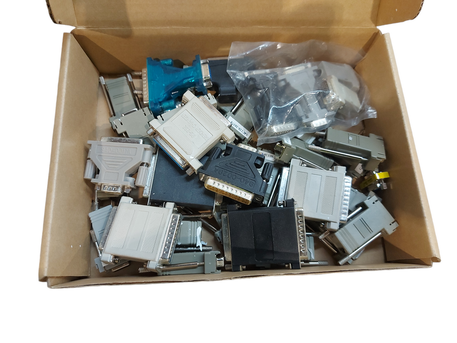 Assorted DB25, DB9, RJ11/12 connectors - 40 Pcs