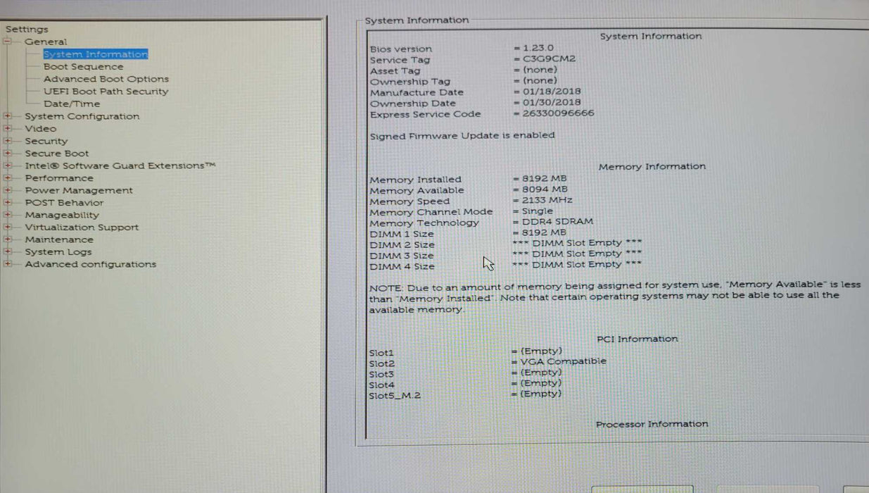 Dell OptiPlex 7050 PC, Core i7-6700 3.40GHz, 8GB DDR4 RAM, 1TB HDD Q_